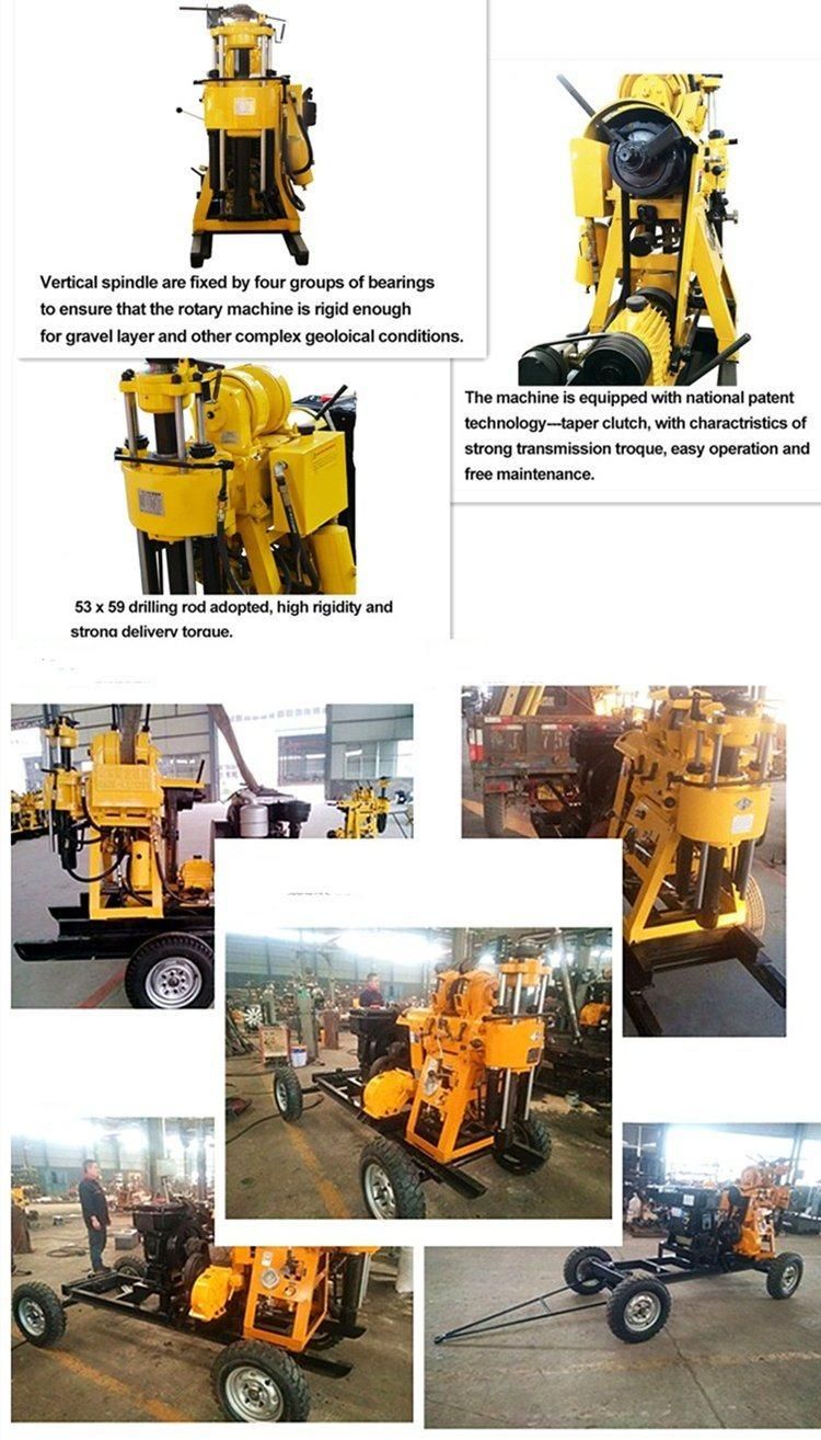 Horizontal Core Geotechnical Drill Rigs Mining Drilling Machines for Sale