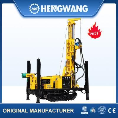 200 Meters Depth Diesel Mobile Water Well Drill Rig
