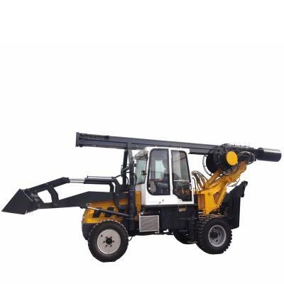 15m Wheeled 180 Crawler Base Water Well Drilling Rig Machine Driven by Diesel Engine with 15m Drilling Depth