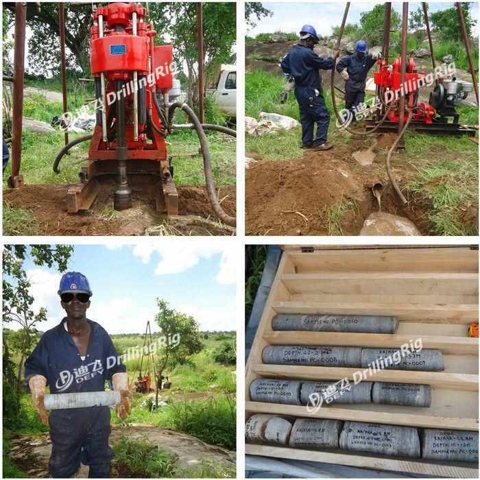 Factory Price Diesel Engine Hydraulic Drilling Rig for Water Well