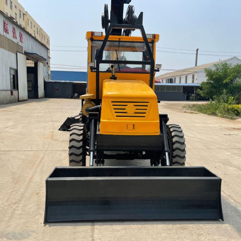 Construction Auger Hydraulic Pile Drilling Rig Machine for Sale Dl-180 Model