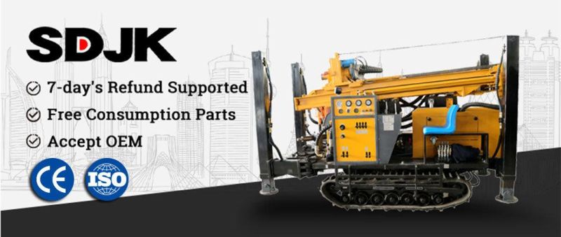 DTH Multifunctional Portable 200 Meter Water Well Drill Rig