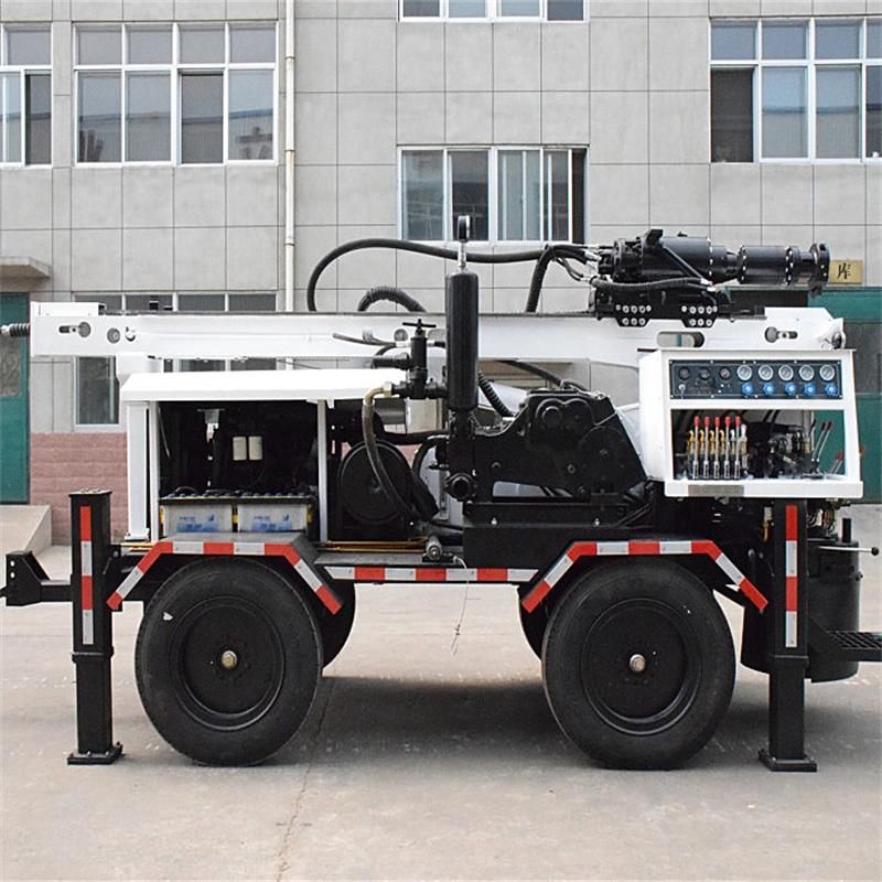 Air Compressor and Rotary Water Well Drilling Rig for Sale