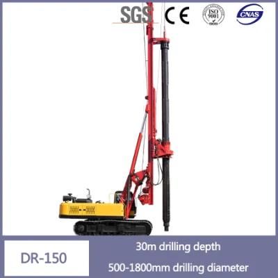 Crawler Hydraulic Rock Core Drilling Rig Dr-150 for Sale