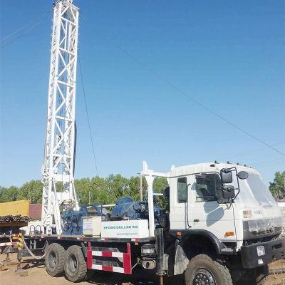 Hfc600 Hydraulic Truck Mounted Borehole Water Well Drilling Rigs in Sourth America