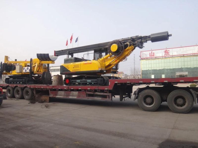 Hot Sale 14m Customize Crawler Rotary Drilling Rig Drilling Machine with Factory Low Price
