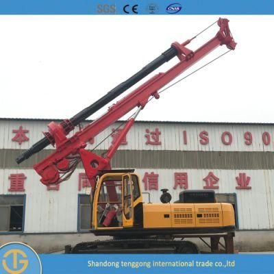 15m Construction Machine Rotary Drilling Rig Pile Driver for Sale