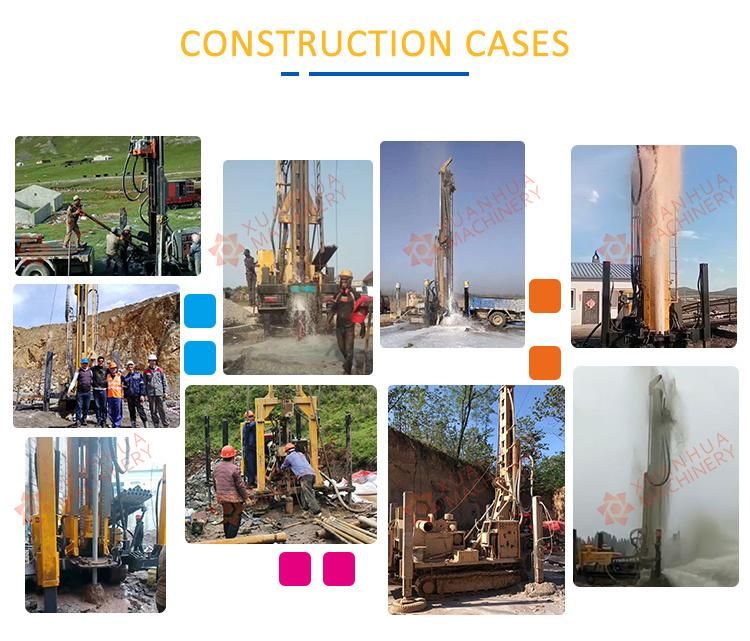 Multifunctional Portable 600m Water Well Drill Rig Underground Drilling Rig