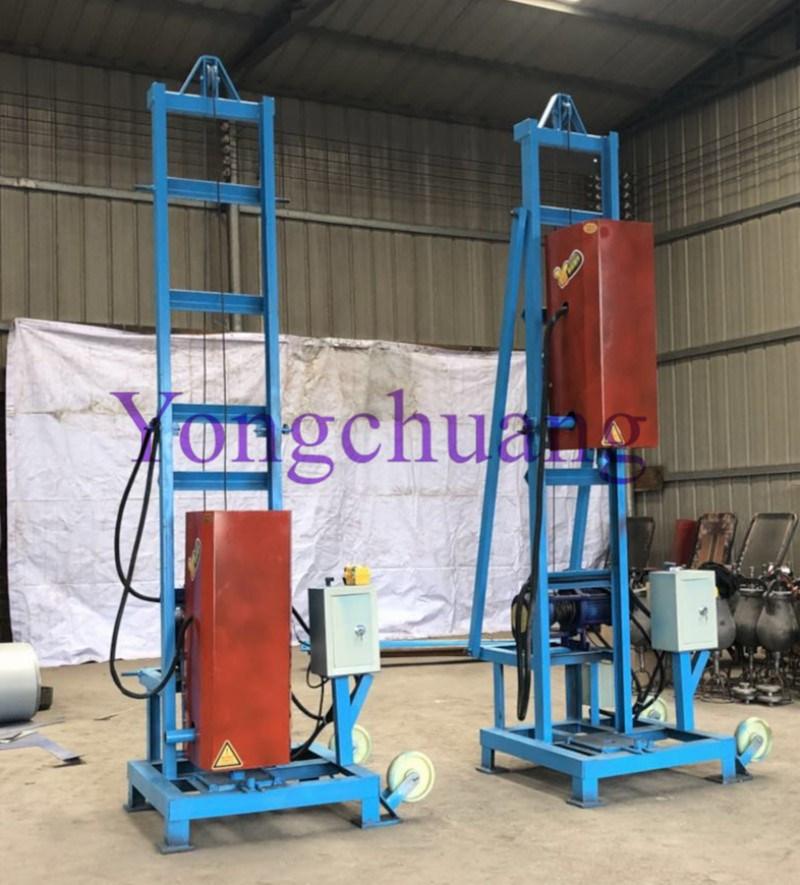 Water Well Drilling Rigs Including High Pressure Water Pump, Drill Pipe and Diamond Drill Bits