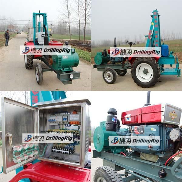 2022 Hot Sale Large Borehole Diameter Tractor Well Drilling Rig
