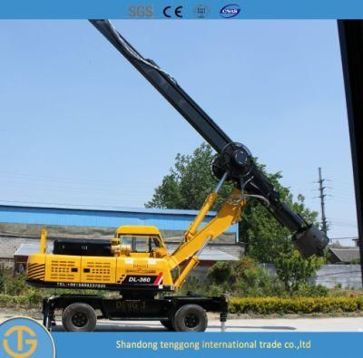 500-1500mm Diameter Rotary Drilling Rig Portable Low Price