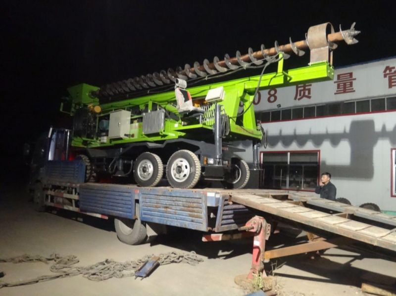 Wheeled 360-6 Hydraulic Wheel Water Drilling/Digging Machine for Foundation Pile Construction/Engineering /Borehole Drill/Diamond Drilling