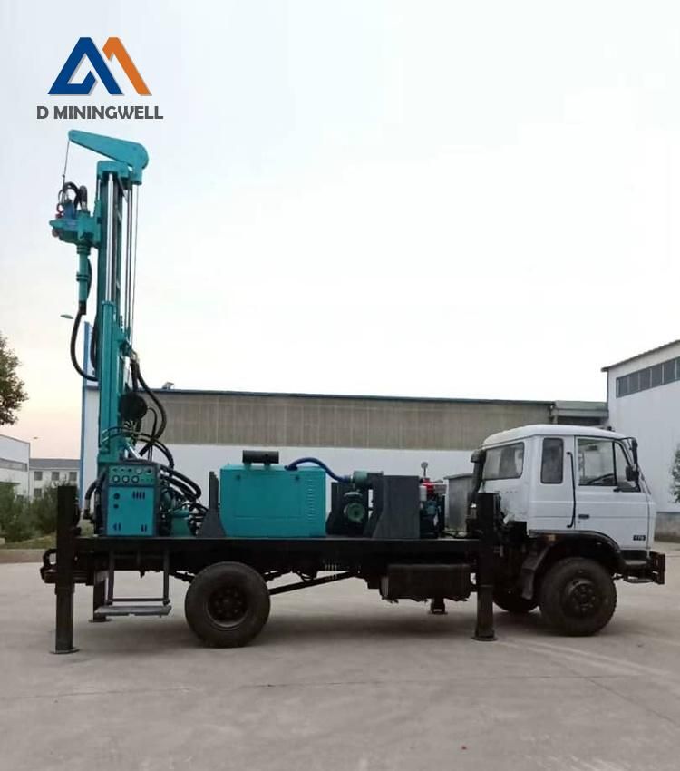 Sino HOWO Multifunctional Truck Mounted Drilling Rig Water Drilling Rig