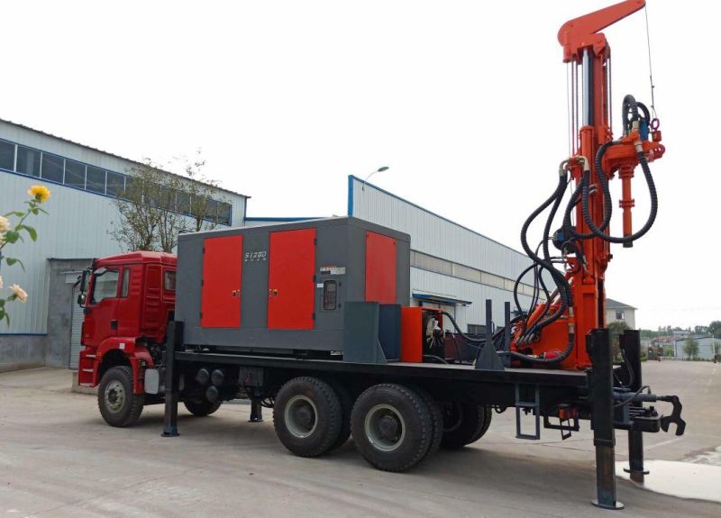 Cars Used Drill Machines Truck-Mounted Equipment 2021 Chinese Manufacturer Truck Mounted Drilling Rig for Water Well