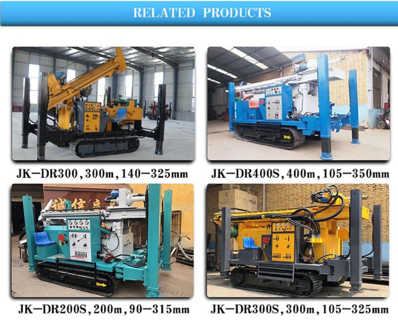 400 M Portable Shallow Water Well Drilling Rig for Oilfield