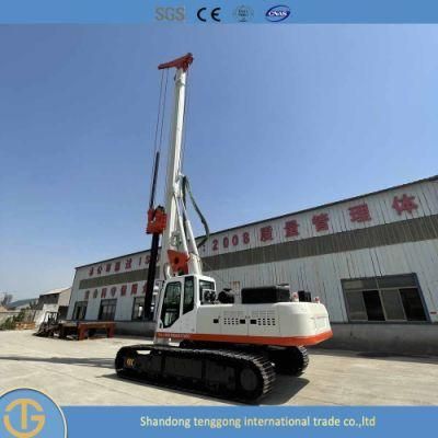 China Made Wheel Drilling Machine Geotechnical Drilling Rig