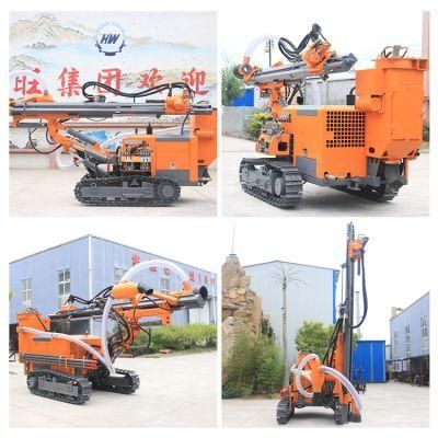 30m Deep Crawler DTH Borehole Drilling Rig