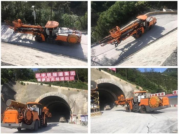 Hydraulic Drilling Jumbo Face Tunnel Drilling Rig for Sale