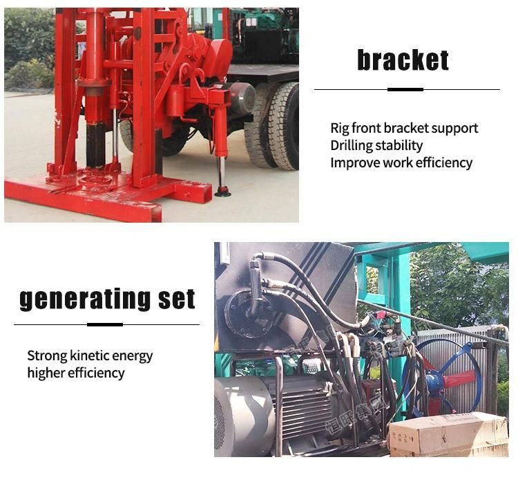Big Hole Diameter Water Well Drilling Rig Rotary RC Piling Rig