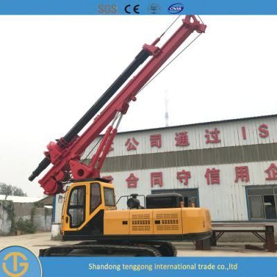 Yahe Dr-90 Model Crawler Auger Pile Rig