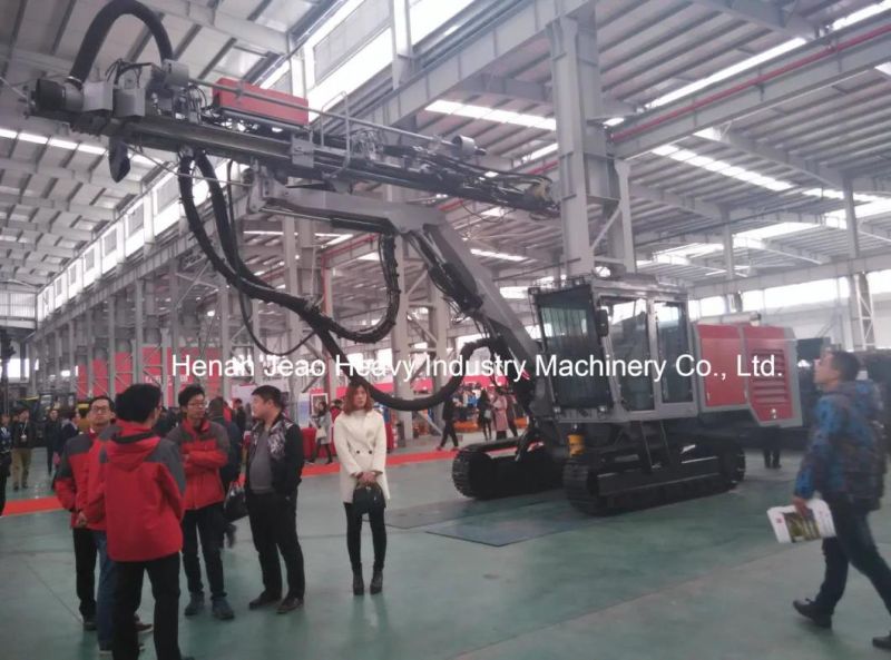 Full Hydraulic Top Hammer Open-Pit Mining Drilling Rig