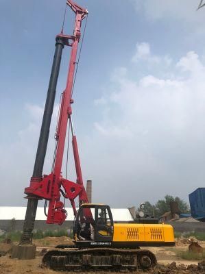 High Frequency Strong Crawler Type Screw Pile Driver Dr-160 Price