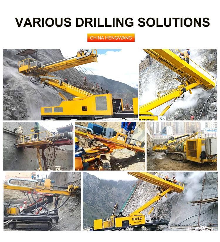 10m Crawler Pneumatic Anchor Drilling Rig