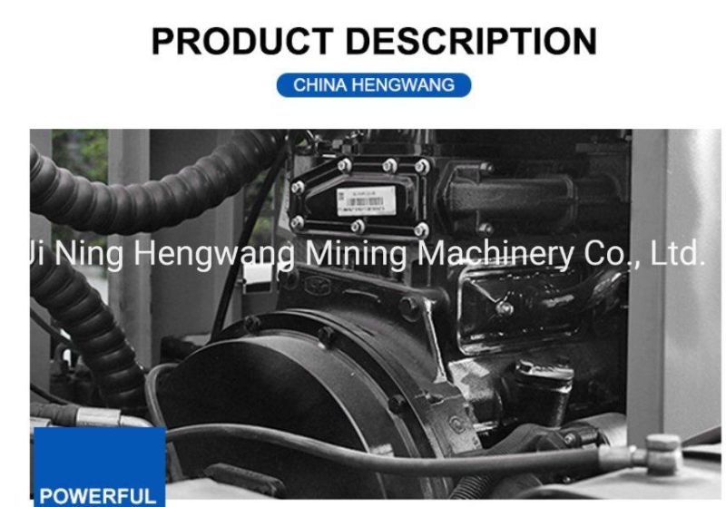 Crawler Water Well Drilling Rig Driven by Screw Air Compressor