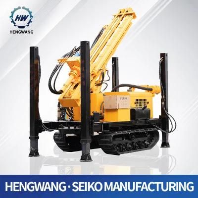 Crawler DTH Mobile Pneumatic Portable Drilling Rig