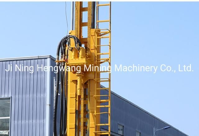 Crawler Water Well Drilling Rig Driven by Screw Air Compressor