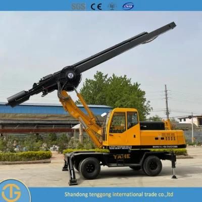 Construction Machinery Rotary Drilling Rig Portable Low Price
