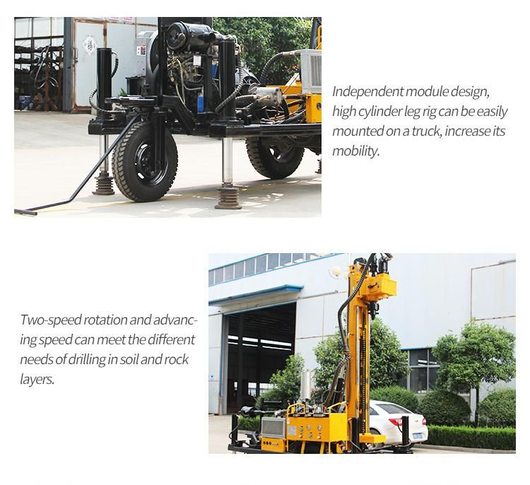 200m Depth Bore Well Drilling Machine Price