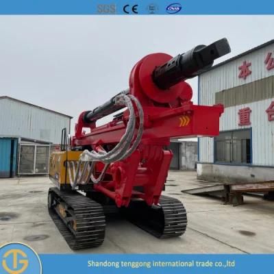 Gasoline Pile Driver Electric Ground Screw D Pneumatic Excavator Drilling Rig with Two Drilling Tools for Free Can Customize