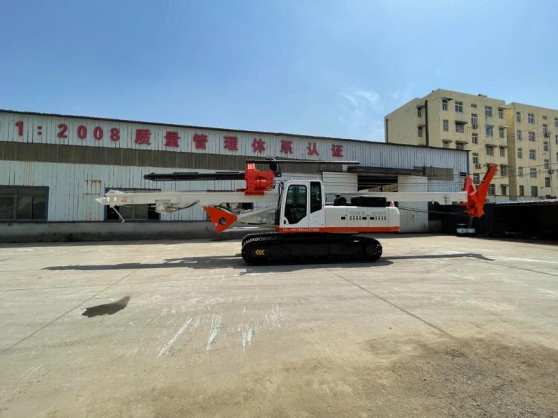 Crawler Type Wheel Drilling Machine Engineering Drilling Rig for Railway Projects