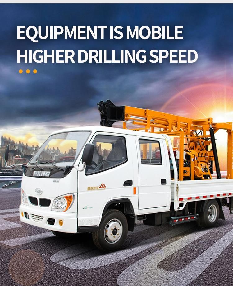 Truck Mounted Hydraulic Water Well Rotary Drilling Rigs for Sale