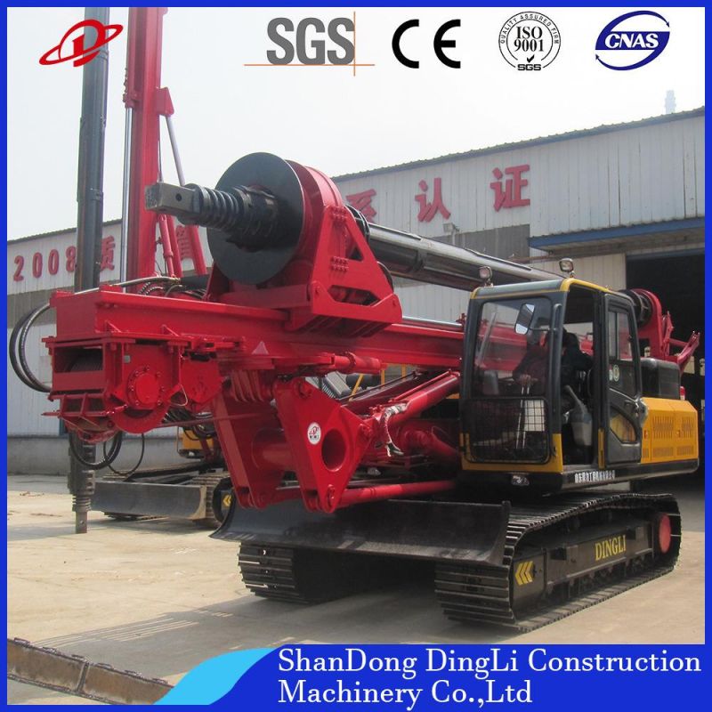 Auger Drilling Rig Machine Dr-150 Maximum Drilling Depth 15 M