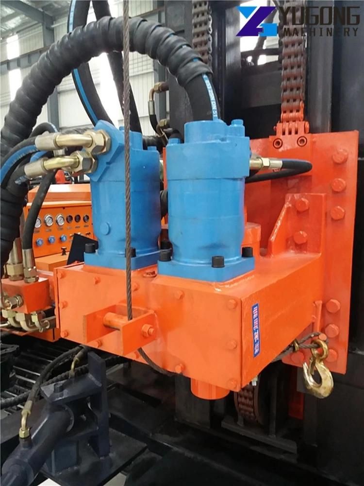 200m Deep Rock Soil Machine Portable Water Well Drilling Rig