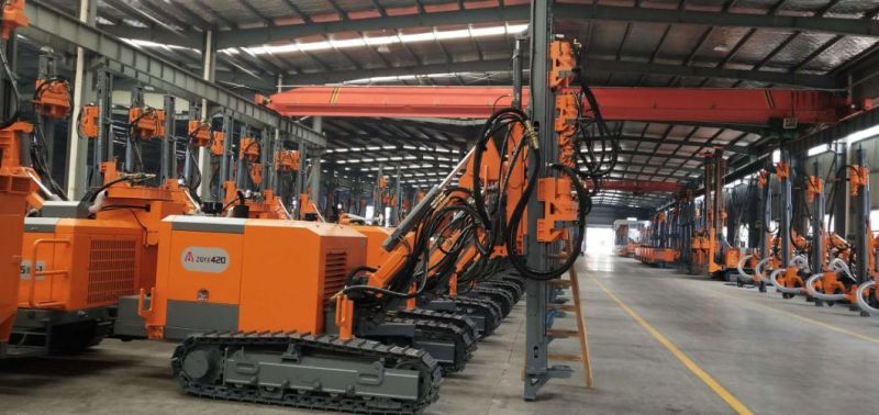 Zgyx-425 Mine Quarry 30m Depth DTH Drill Rig