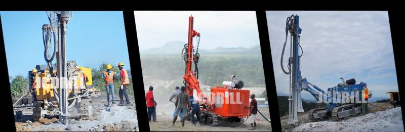 High Quality Crawler Type DTH Rock Blasting Quarry and Mining Drilling Rig Machine for Sales