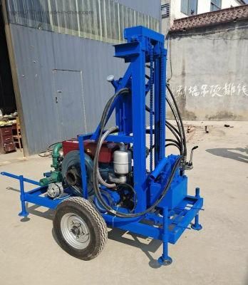 Portable Reliable Performance Diesel Water Well Borehole Drilling Rigs