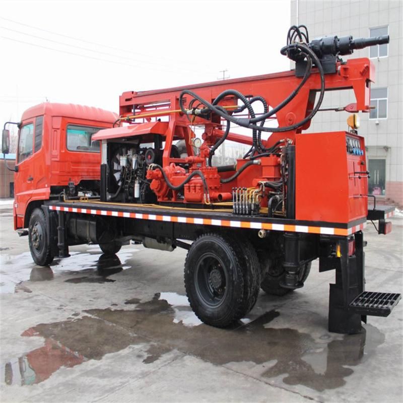 300m 500m Truck Mounted Type Water Well Drilling Rig Machine