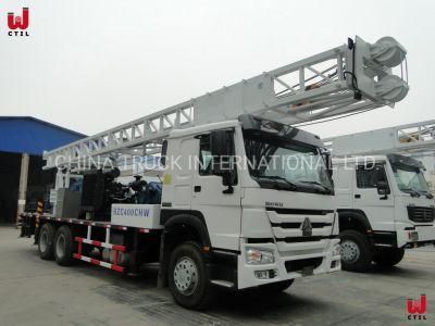 China Truck International Ltd 150meters 300m Depth HOWO 6X4 Well Drill Truck