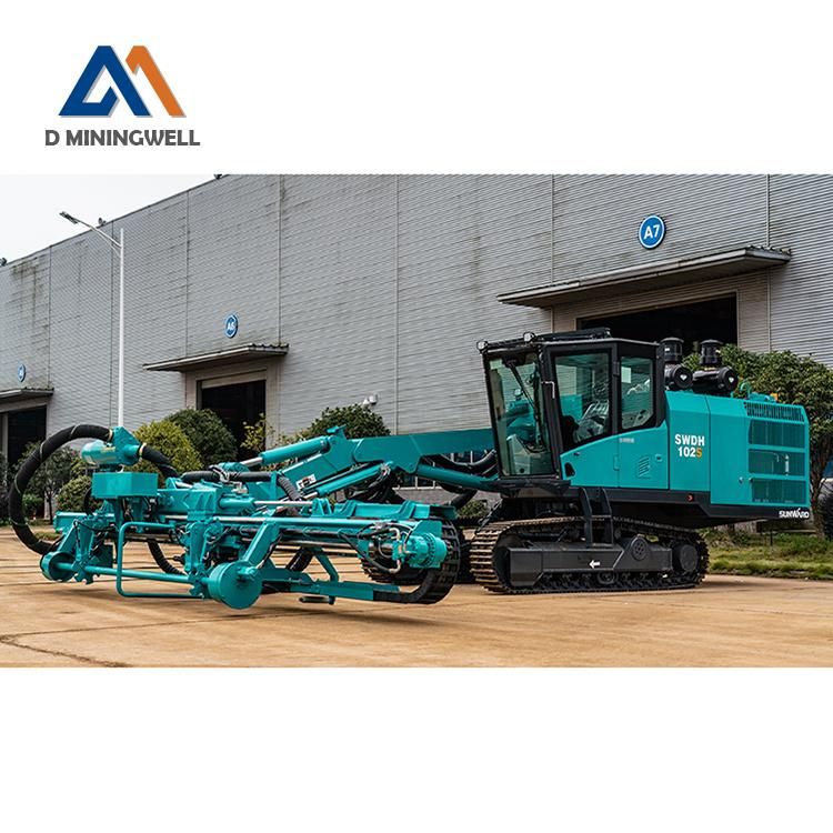 D Miningwell Swdh 102s Top Hammer Drilling Rig Full Hydraulic Rock Drill Rig with Cab