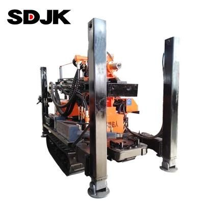Crawler-Mounted Hydraulic Water Well Drilling Rig