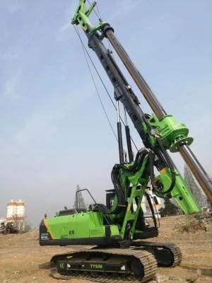 Tysim Kr125A Soil Condition Foundation Construction Hydraulic Rotary Drilling Rig