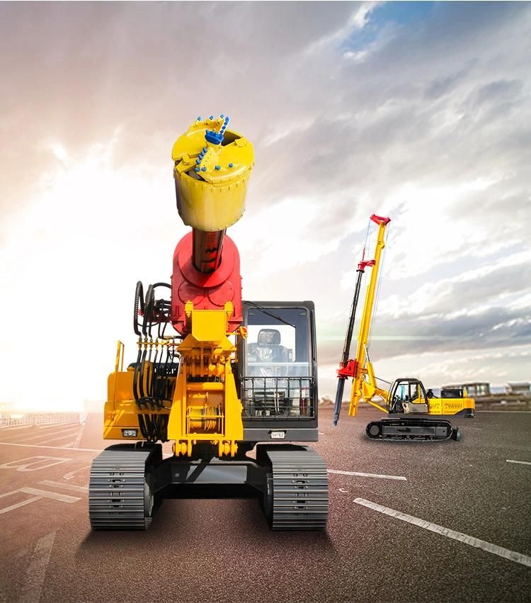 Auger Drilling Rigs for Piling Foundation Project