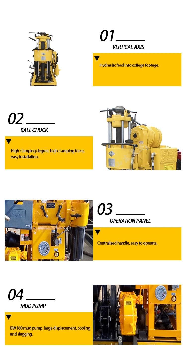 Good Quality Small Water Well Drilling Rig 200m Borehole Drilling Machine Price