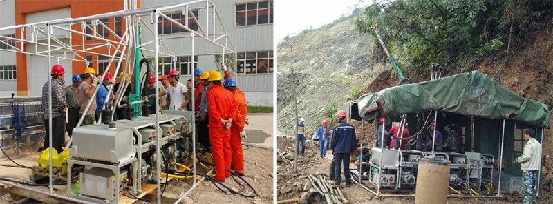 Easy Assembling Portable Core Geotechnical Exploration Drilling Rig Machine