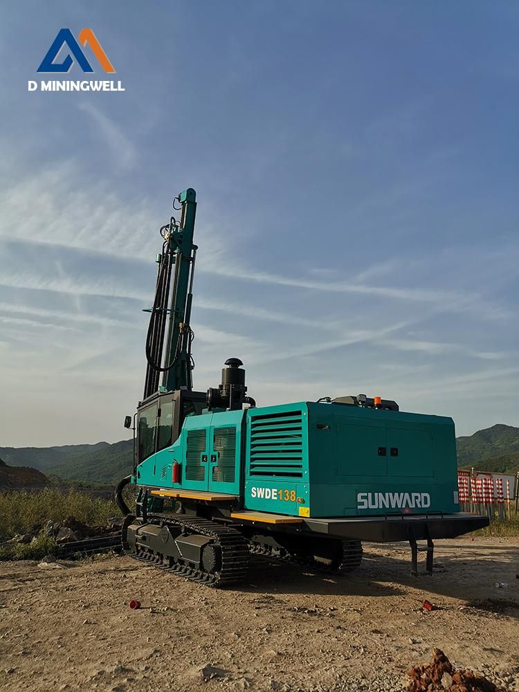 DTH Drilling Rig DTH Hammer Drilling Rig Integrated Drill Rig with Compressor