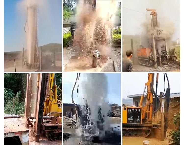 6m Drill Mast Ground Borehole Water Well Drilling Machine with Good Quality